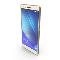 Huawei Honor 7 Gold PNG & PSD Images