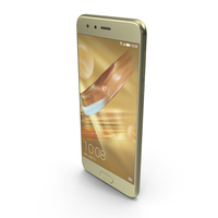 Huawei Honor 9 Gold PNG & PSD Images