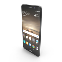 Huawei Mate 9 Space Grey with SD/SIM Card Tray PNG & PSD Images