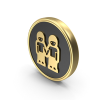 Man Holding Hands Coin Logo Icon PNG & PSD Images