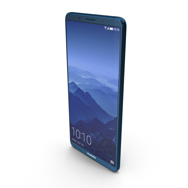 Huawei Mate 10 Pro Midnight Blue PNG Images u0026 PSDs for Download |  PixelSquid - S113613130