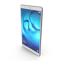 Huawei MediaPad M3 Silver PNG & PSD Images