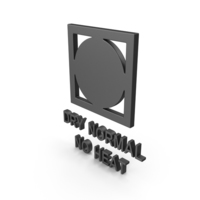 Textile Care Symbol Dry Normal No Heat PNG & PSD Images