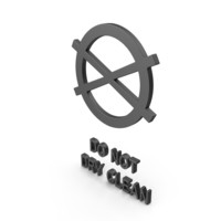 Textile Care Symbol Do Not Dry Clean PNG & PSD Images