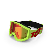 100 Strata Goggles Yellow PNG & PSD Images