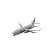Boeing 737-800 Generic White PNG & PSD Images
