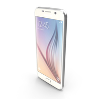 Samsung Galaxy S6 White PNG & PSD Images