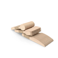 Wooden Cutlery Set PNG & PSD Images