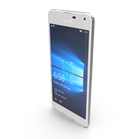 Microsoft Lumia 650 White PNG & PSD Images