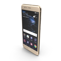 Huawei P10 Lite Gold PNG & PSD Images