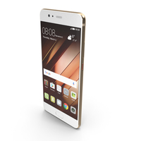 Huawei P10 Prestige Gold PNG & PSD Images