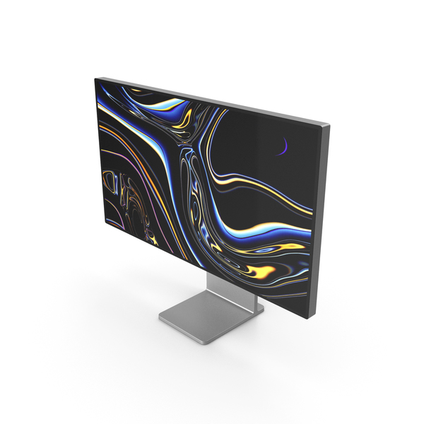 Apple Pro Display XDR with Stand PNG Images & PSDs for