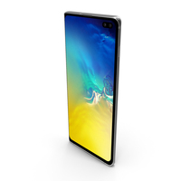Aquamarine Samsung Galaxy S10 Plus PNG & PSD Images