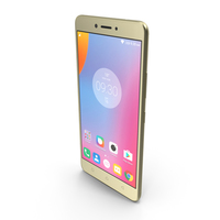 Lenovo K6 Note Gold PNG & PSD Images