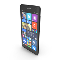 Microsoft Lumia 535 Black PNG & PSD Images