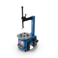 Automotech AS-24SA Semi-Automatic Tire Changer PNG & PSD Images