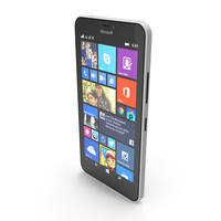 Microsoft Lumia 640 XL White PNG & PSD Images