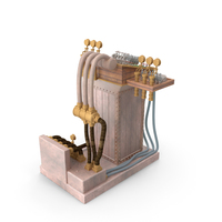 Steampunk Computer PNG & PSD Images