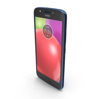 Motorola Moto E4 Oxford Blue PNG & PSD Images
