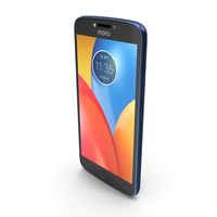 Motorola Moto E4 Plus Oxford Blue PNG & PSD Images