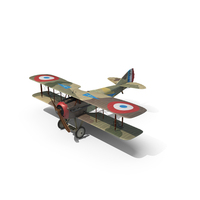 Spad S.xiii Maurice Boyau PNG和PSD图像