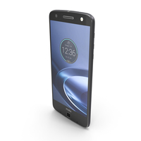 Motorola Moto Z Force Black PNG & PSD Images