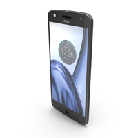 Motorola Moto Z Play (Droid) Black PNG & PSD Images