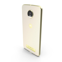 Motorola Moto Z Play Gold PNG & PSD Images