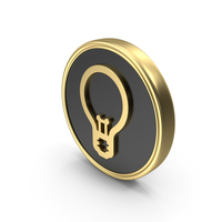 Bulb Coin Logo Icon PNG & PSD Images