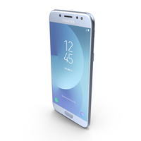 Samsung Galaxy J5 2017 Blue PNG & PSD Images