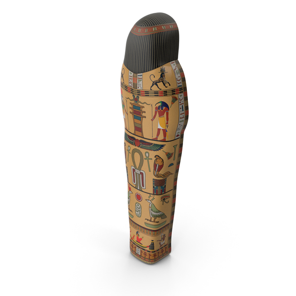 Back Part Egyptian Sarcophagus PNG & PSD Images