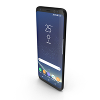 Samsung Galaxy S8 Midnight Black PNG & PSD Images