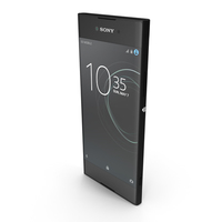 Sony Xperia XA1 Black PNG & PSD Images