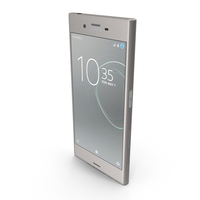 Sony Xperia XZs Warm Silver PNG & PSD Images