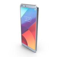 LG G6 Ice Platinum PNG & PSD Images
