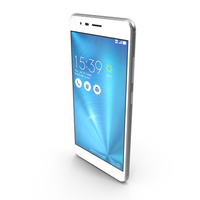 Asus ZenFone 3 Zoom Glacier Silver PNG & PSD Images