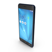 Asus ZenFone 3 Zoom Navy Black PNG & PSD Images