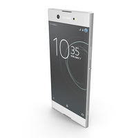 Sony Xperia XA1 Ultra White PNG & PSD Images
