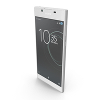 Sony Xperia L1 White PNG & PSD Images