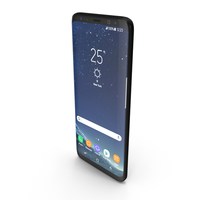 Samsung Galaxy S8 Plus Midnight Black PNG & PSD Images