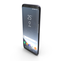 Samsung Galaxy S8 Orchid Gray PNG & PSD Images