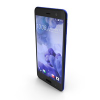 HTC U Play Sapphire Blue PNG & PSD Images