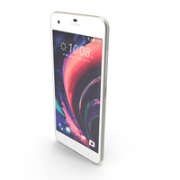 HTC Desire 10 Pro Polar White PNG & PSD Images