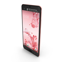 HTC U Ultra Cosmestic Pink PNG & PSD Images