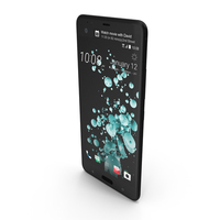 HTC U Ultra Brilliant Black PNG & PSD Images
