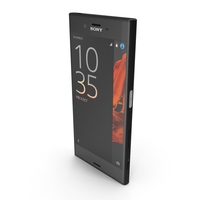 Sony Xperia XZ Mineral Black PNG & PSD Images