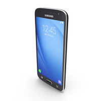 Samsung Galaxy J2 2016 Black PNG & PSD Images