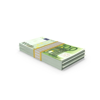 100 Euro packs PNG & PSD Images