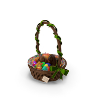 Easter Basket PNG & PSD Images