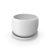 Ceramic Pot With Plate PNG & PSD Images